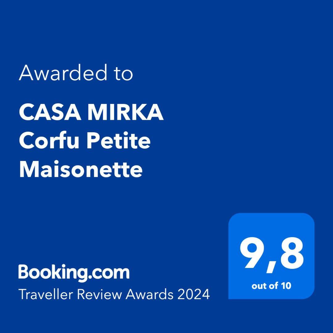 Casa Mirka Corfu Petite Maisonette Villa Anemomylos Bagian luar foto